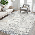 Soalmost 7x9 Area Rug for Living Room Washable Abstract Vintage Soft Thin by Soalmost