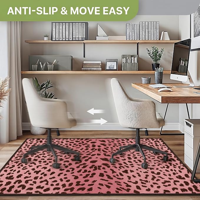 48"x60" Office Chair Mat for Hardwood Tile Floor, Under Desk Carpet Protector - Image 4