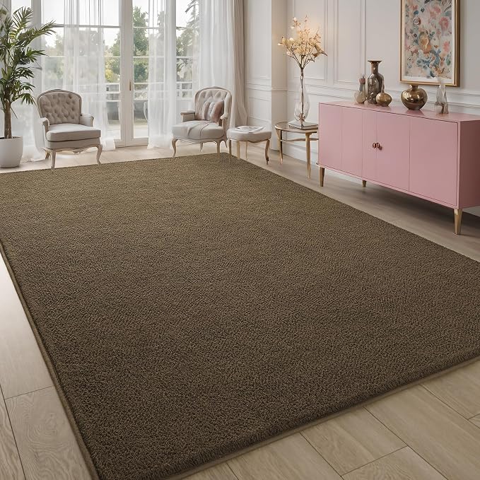 Pettop 4x6 ft Light Brown Area Rugs - Image 7