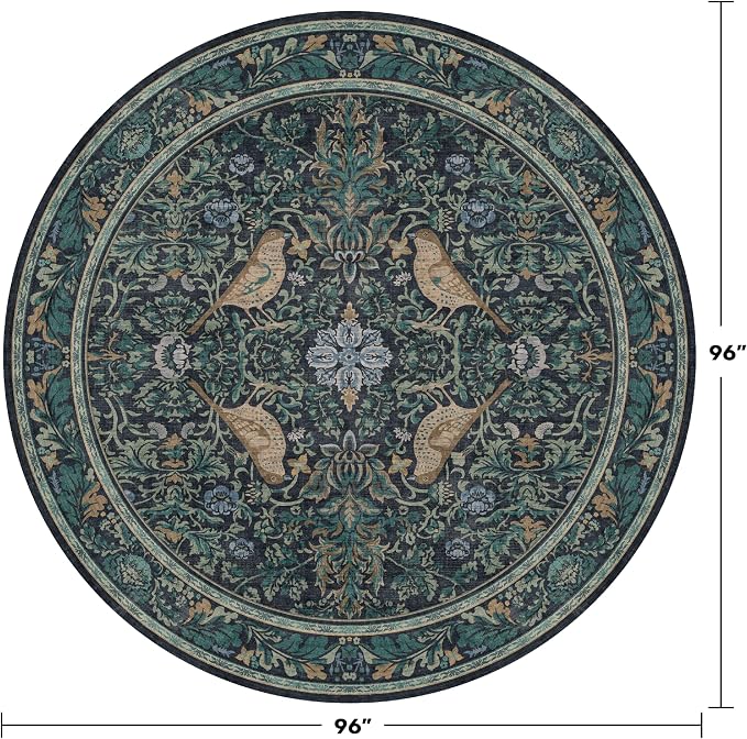 Hazo Haus Large 8ft Area Round Rug - Image 2