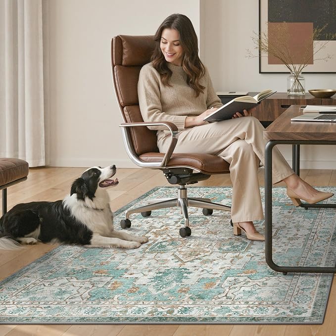 36"x48" Office Chair Mat for Hardwood Tile Floor, Under Desk Carpet Protector - Image 7