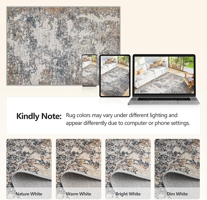 7x9 Washable Area Rugs - Image 9