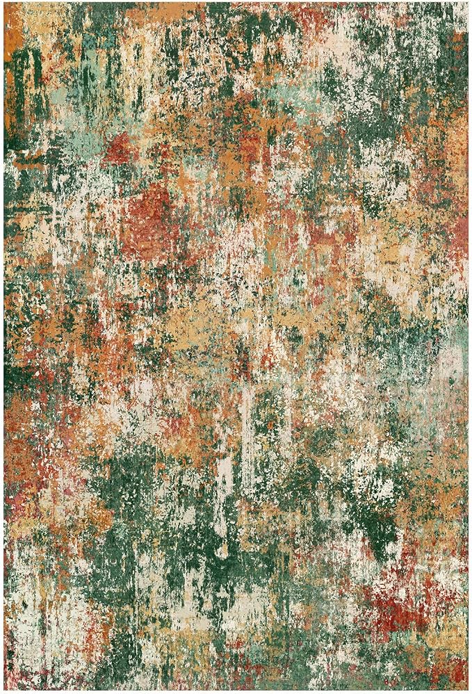 RELEANY Washable Area Rugs 2'x6' Non-Slip Modern Abstract Soft - Image 8