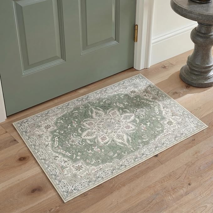 GENIMO Kitchen Rug Sets of 2, Non-Slip Washable Low-Pile Kitchen Mats - Image 3
