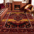 SERISSA Washable Rugs 8x10 Area Rugs, Large Non-Slip Boho Living Room Rug by SERISSAHomeDecorCollection