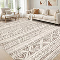 cotiled 5x7 Area Rugs Living Room Rug: Washable Boho Rugs by COTILED
