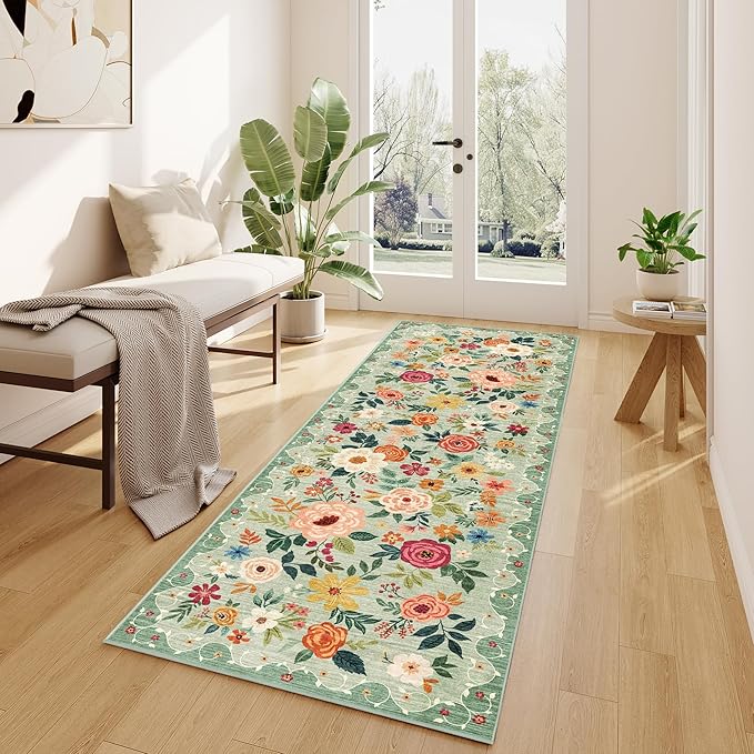 DUKINO 2.6x8 Kitchen Runner Rug - Image 5