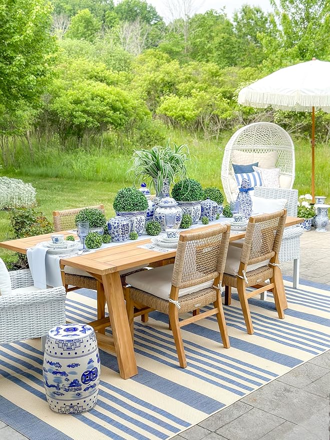 SAFAVIEH Washable Rug Outdoor Courtyard Collection - Image 3
