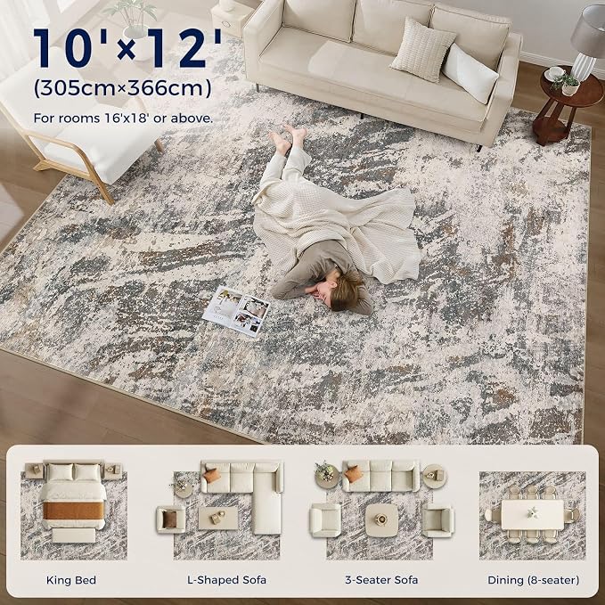 DMOYEST Area Rug Living Room Rugs - Image 5