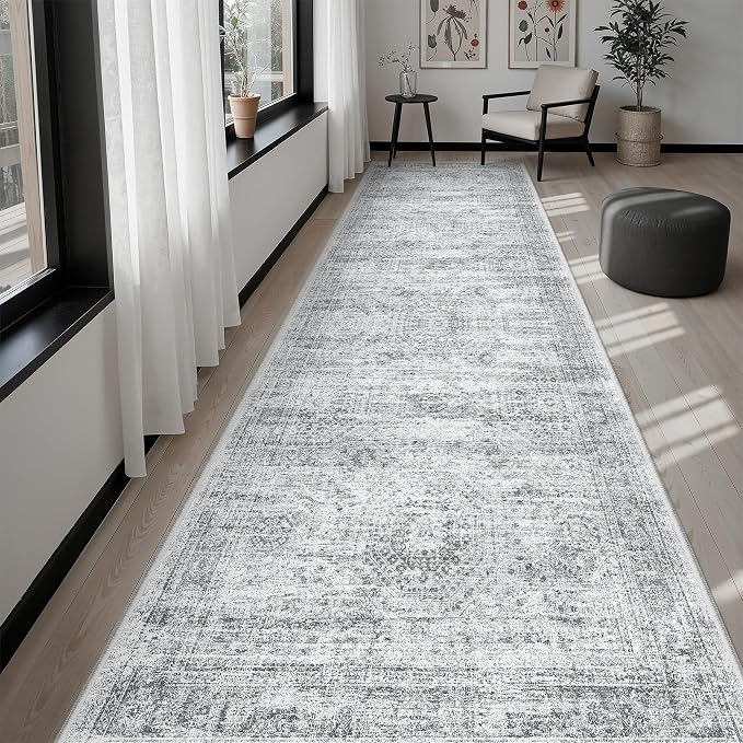 Soalmost Runner Rug 3x10 Washable Non-Slip Hallway Runner Rugs - Image 4