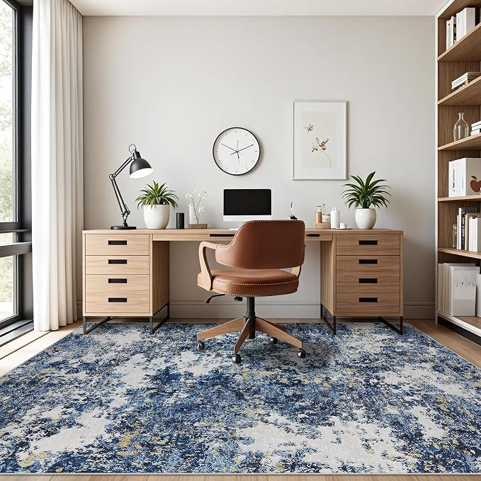 10x14 Area Rugs Living Room Rugs: Large Washable Rug - Image 3