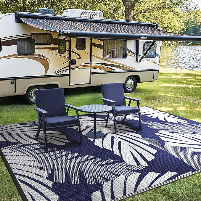 GENIMO Waterproof Outdoor Rug 9' x 12' - Image 2