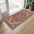 Moynesa Ultra-Thin Washable Kitchen Rugs, 2x4 Small Entryway Rug Door Mat Non by Moynesa