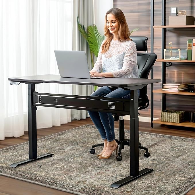 48"x72" Office Chair Mat for Hardwood Tile Floor, Under Desk Carpet Protector - Image 2