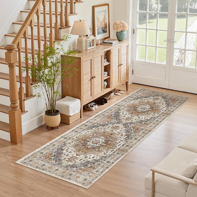 Madane Washable Runner Rug by Madane