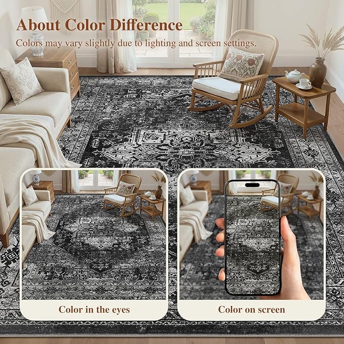 UERMEI 10x14 Area Rug Living Room Rugs - Image 6