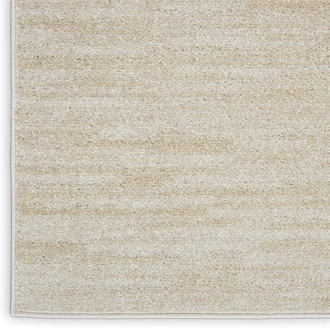 Nourison Home Nourison Essentials Ivory Beige 2'2" x 10' Area Rug - Image 5