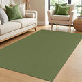 IOHOUZE Washable Area Rug 4x6 Non Slip Rubber Backed Woven Rugs by iOhouze