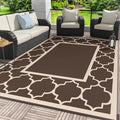 GENIMO 4 ' x 6 ' Outdoor Rug for Patio Clearance, Waterproof Indoor Outdoor by GENIMO