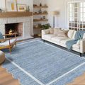 GarveeHome Scalloped Large Living Room Area Rug 8x10 by GarveeHome