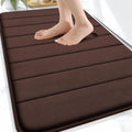 OLANLY Memory Foam Bath Mat 32x20, Super Soft Absorbent Bathroom Rugs, Quick Dry by OLANLY