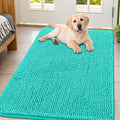 Smiry Dog Door Mat for Muddy Paws 54x32, Absorbent Dirt Trapper, Non-Slip by Smiry