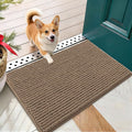 OLANLY Dog Door Mat for Muddy Paws 24x16, Ultra Absorbent Chenille Mud Doormat by OLANLY