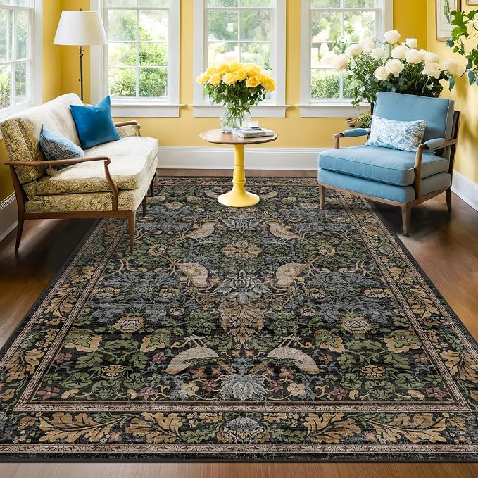 Hazo Haus Boho Living Room Rug 5x8 - Image 8