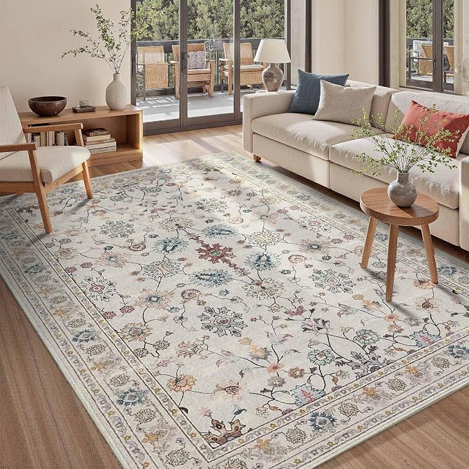 Rugxara 5x7 Area Rugs for Bedroom & Living Room by Rugxara