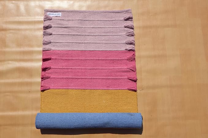 Jaipur art & Rugs Cotton Yoga Mat - Image 8