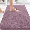 OLANLY Bathroom Rugs 32x20, Extra Soft Absorbent Chenille Bath Rugs, Rubber by OLANLY