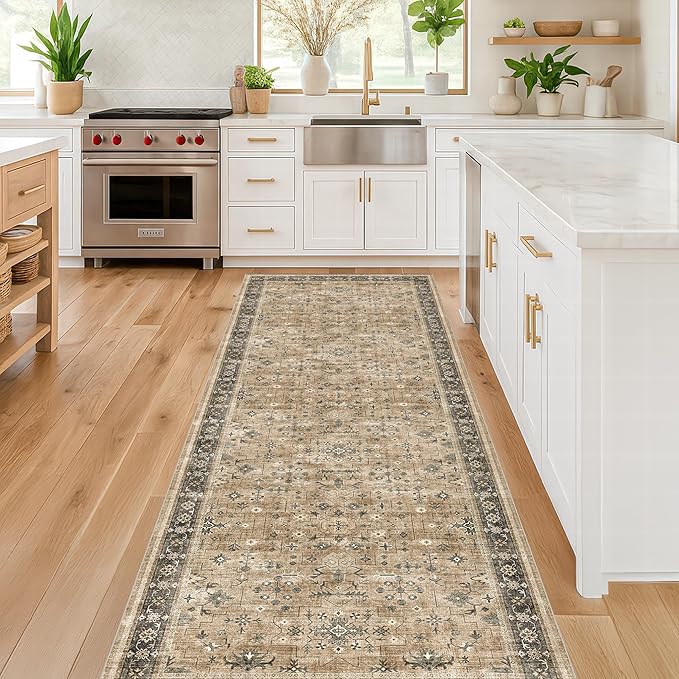 Washable Natural Sage 2x10 Entryway Long Runners - Image 3