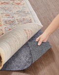 Veken Non Slip Cushioned Rug Pad Gripper 9 x 12 Ft, Felt and Silicone Backing by Veken