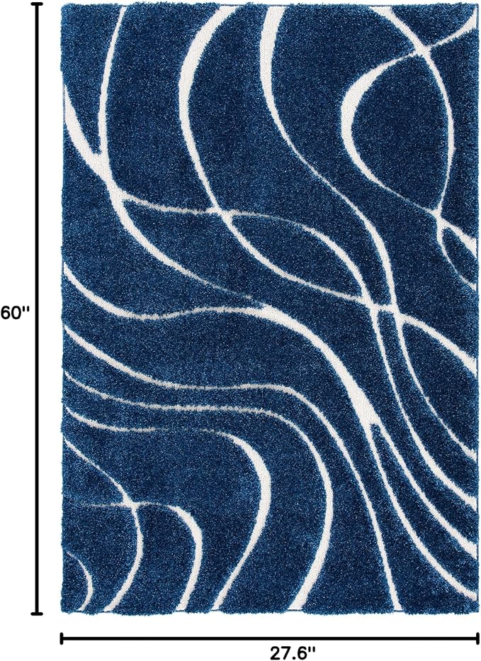 SAFAVIEH Florida Shag Collection Accent Rug - Image 2
