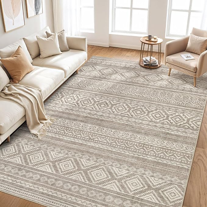 cotiled 5x7 Area Rugs Living Room Rug: Washable Boho Rugs - Image 7