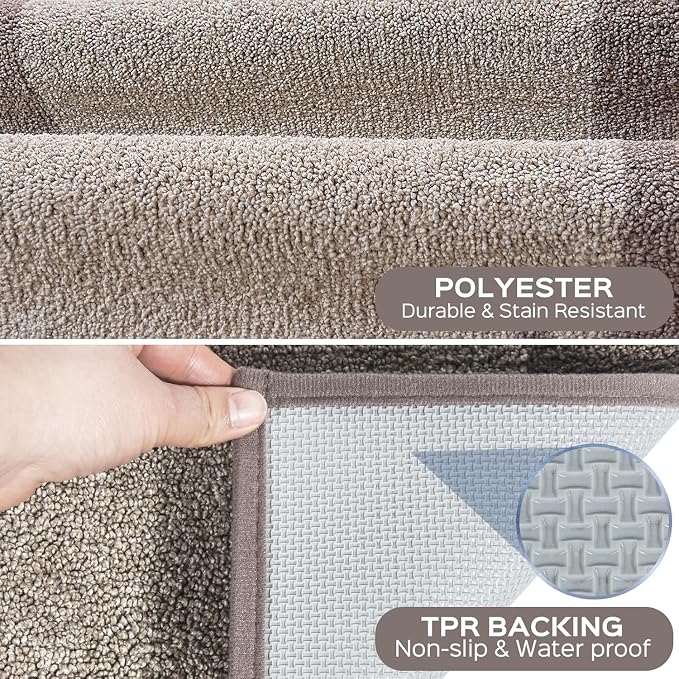 Machine Washable Runner Rug 32" x 168", Non Slip Kitchen Rug - Image 2