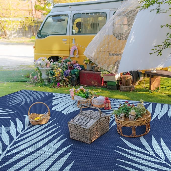 GENIMO Outdoor Rug 10' x 14' Waterproof - Image 3
