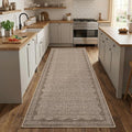 GarveeHome 2x6 Runner Rug for Hallway Washable Kitchen Rugs Non Slip Solid by GarveeHome