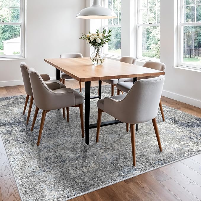 8x8 ft Square Living Room Rug - Image 9