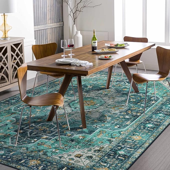 Moynesa Ultra-Thin Washable 10x14 Area Rugs - Image 4