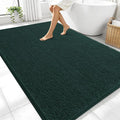 OLANLY Large Bathroom Rugs 70x46, Soft Absorbent Chenille Bath Rugs, Rubber by OLANLY