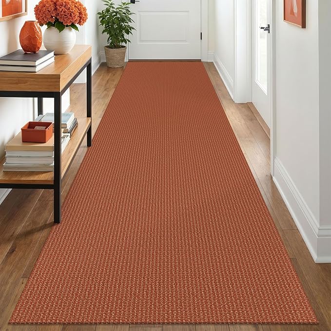 IOHOUZE Washable Runner Rug 3x12 Non Slip Rubber Backed Extra Long Hallway by iOhouze