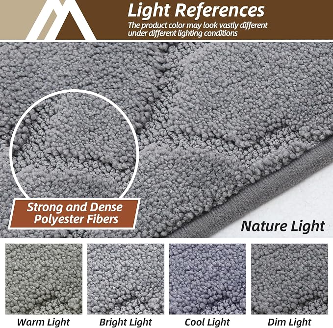 COSY HOMEER Kitchen Rugs 32"x48" Non-Slip Washable Kitchen Mats - Image 8