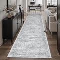 Soalmost Runner Rug 2'6" x 10' Washable Non-Slip Runner Rugs by Soalmost