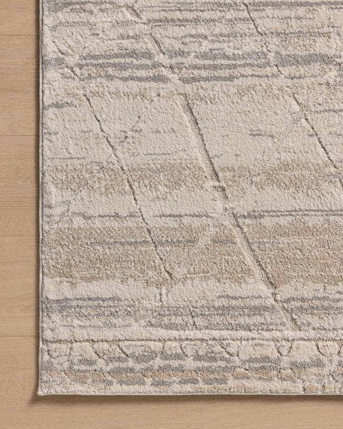 Loloi Amber Lewis Monty Collection MOT-02 Ivory/Natural 4'-0" x 6'-0", .50" - Image 6