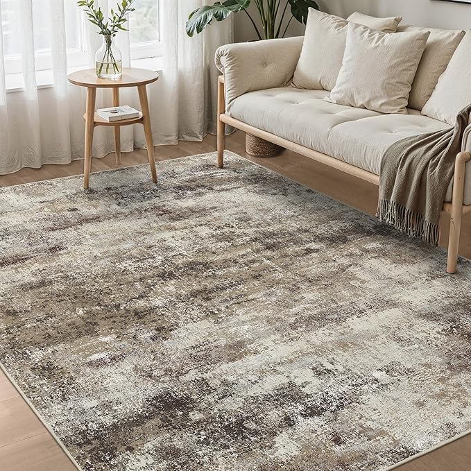 BEIMO Area Rugs 6x9 for Living Room Bedroom, Modern Abstract Machine Washable by BEIMO
