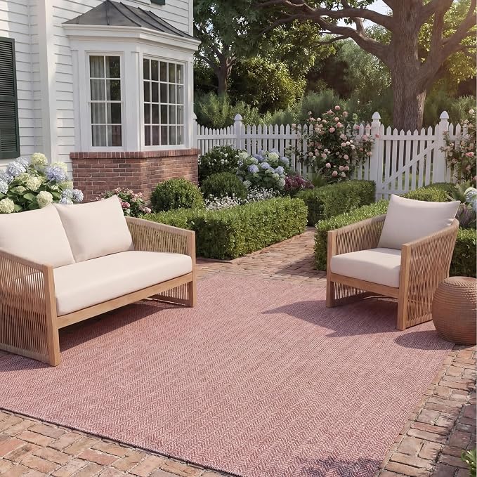 SAFAVIEH Outdoor Area Rug 6'7"x9'6" - Image 12