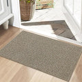 BEQHAUSE Dirt Trapper Door Mat 20" x 32", Non-Slip Washable Doormats Entrance by BEQHAUSE