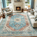 Lofus Vintage Living Room Rugs 8x10, Soft Machine Washable Area Rug by Lofus