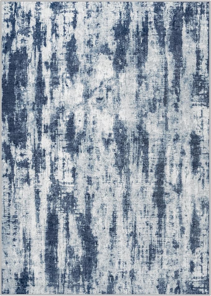5x7 Area Rugs Washable Rug: Modern Abstract Living Room Rug Soft Anti-Skid Thin - Image 2